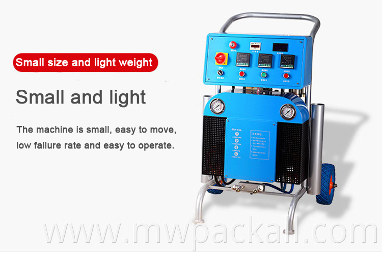 Cheap and hot model hydraulic poly urethane insulation foam spray machine price